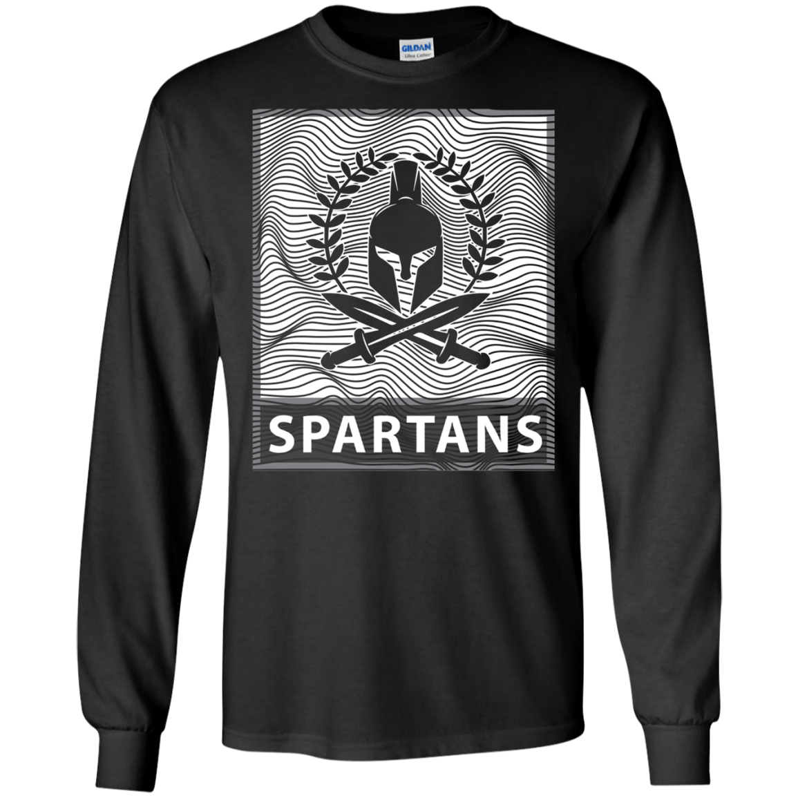 Ancient Sparta Spartan Sword & Armour Helmet T Shirt