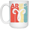 Image of Aries Zodiac Star Sign Vintage Unisex Standard T Shirt