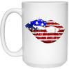 Image of American Flag Sexy Lips Shirt -July 4th Gift