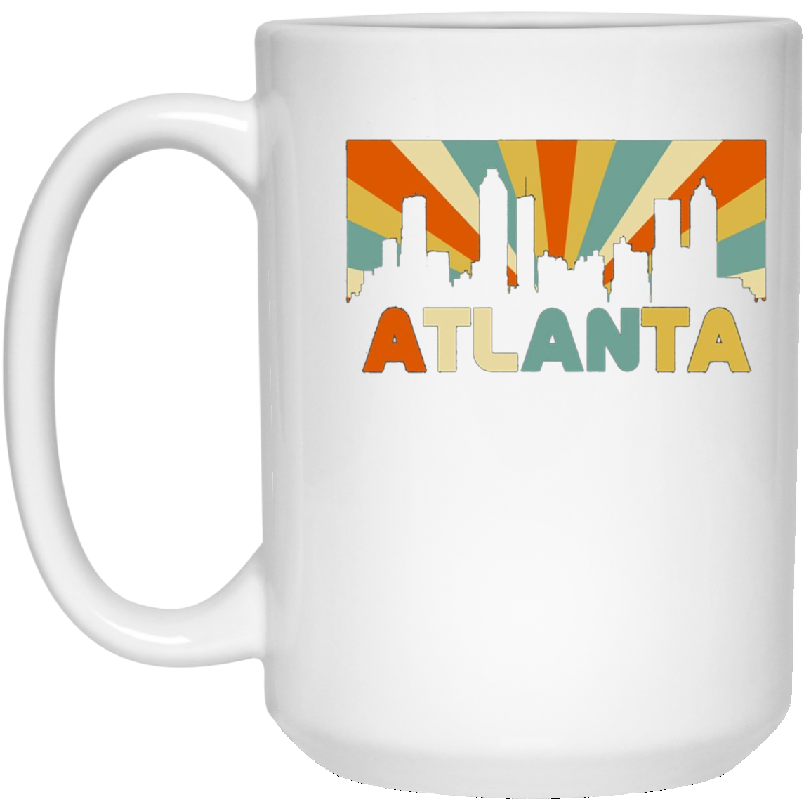 Atlanta City Retro Vintage T-Shirt Atlanta Disco 70s Georgia