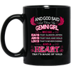 Image of And God Said Let There Be Gemini Girl T-shirt