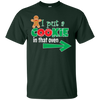 Image of Christmas T-shirt Expecting Dad Pregnant Wife Tee