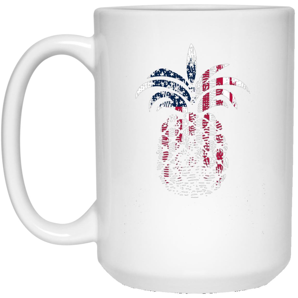 American Flag Pineapple 4th Of July Party T Shirt