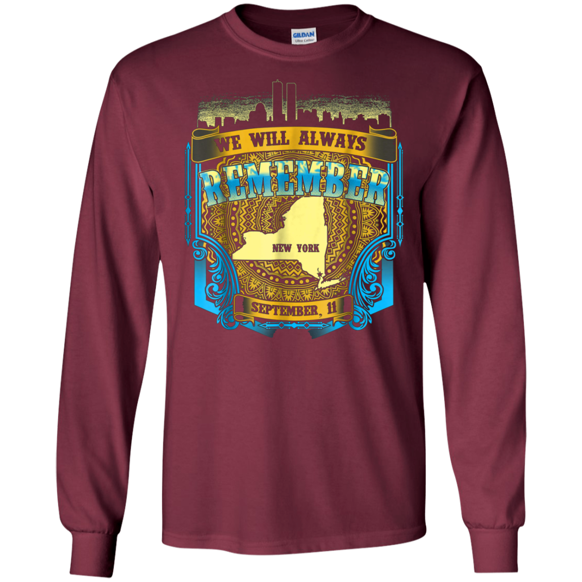 Always Remember Sept 11th Patriot Day T-shirt