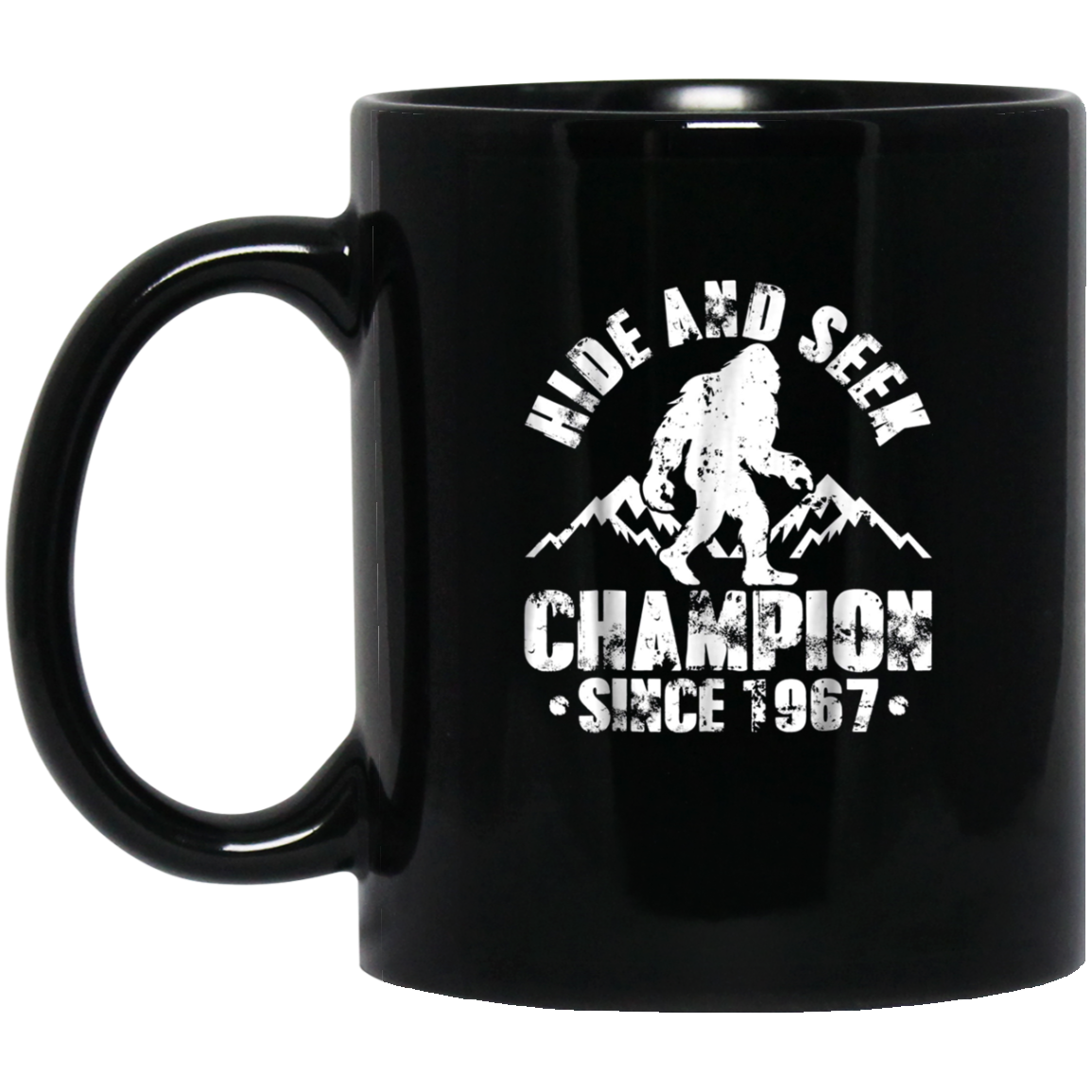 Bigfoot Yeti Hide and Seek 1967 Champion Sasquatch T Shirt