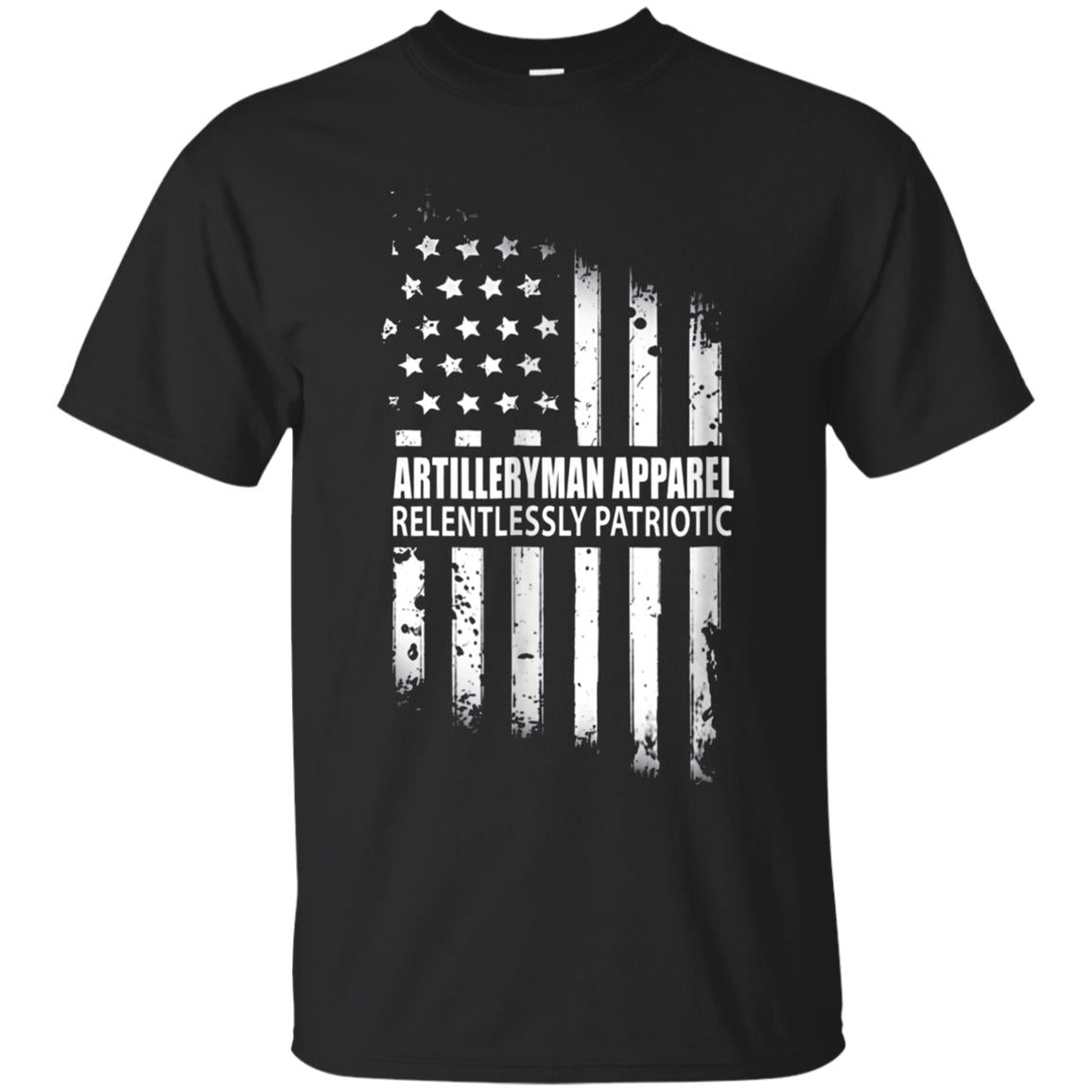 Artilleryman T-shirt, Artillery Apparel Relentless Patriotic