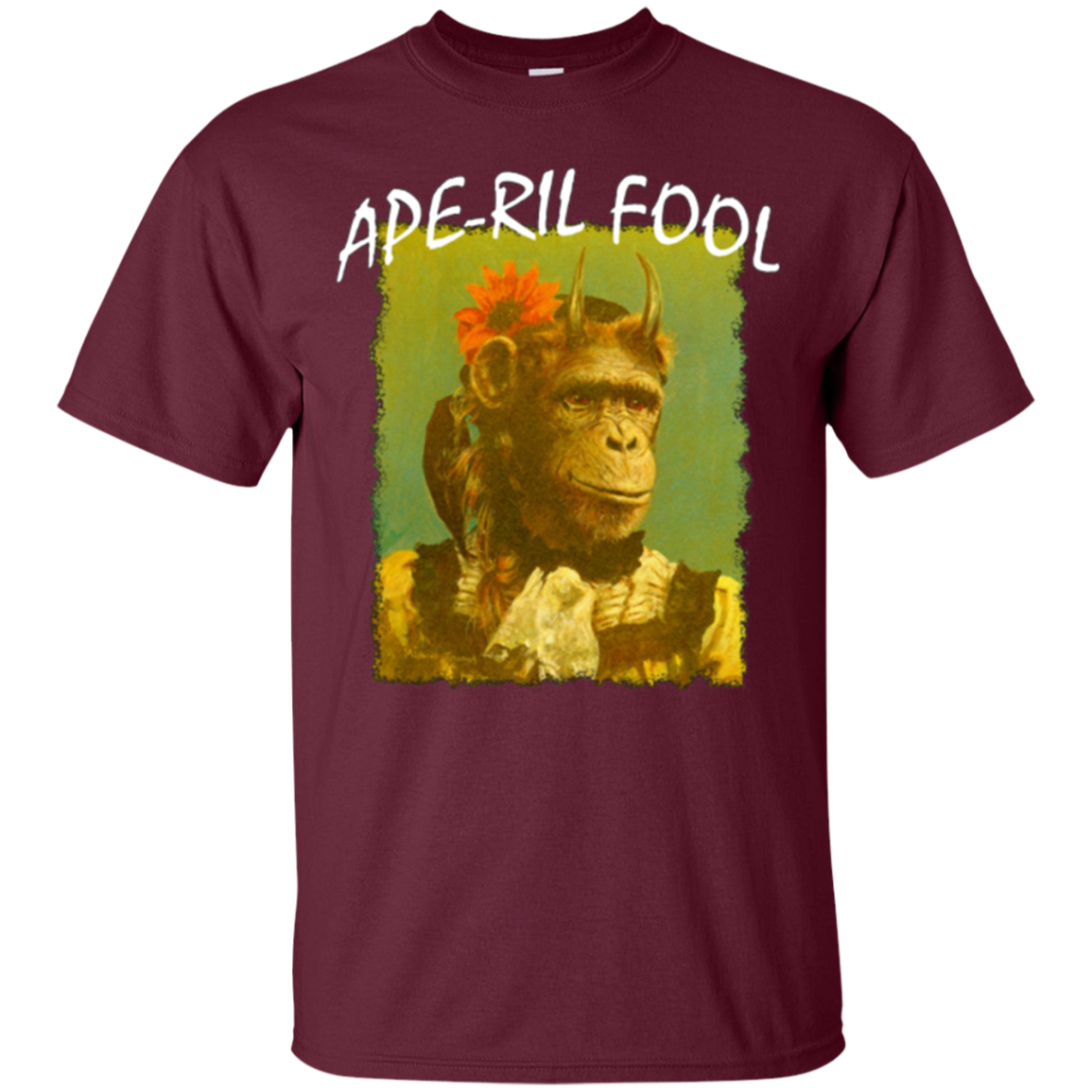 APE-RIL FOOL April Fool's Day Joke T-shirt