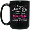 Image of August Girl A Wild Heart Gypsy Soul And Savage Attitude Tee