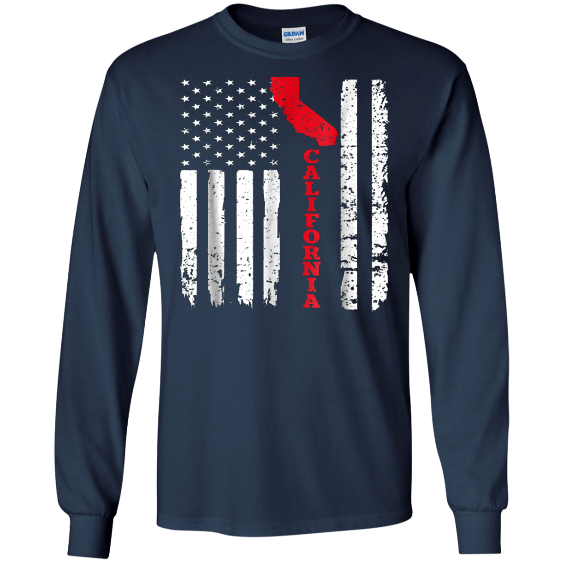 America California Flag tShirt Independence Day