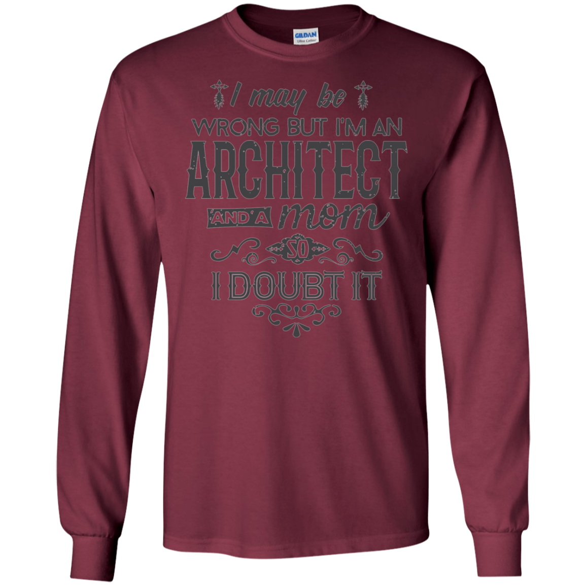 Architect Mom Shirt I May Be Wrong Mommy Gift TShirt