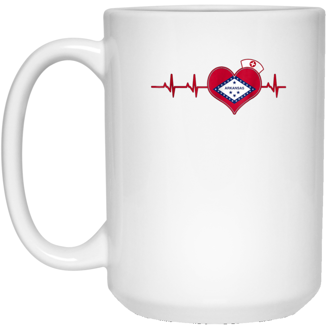 Arkansas Nurse Heartbeat T-shirt National Nurses Week