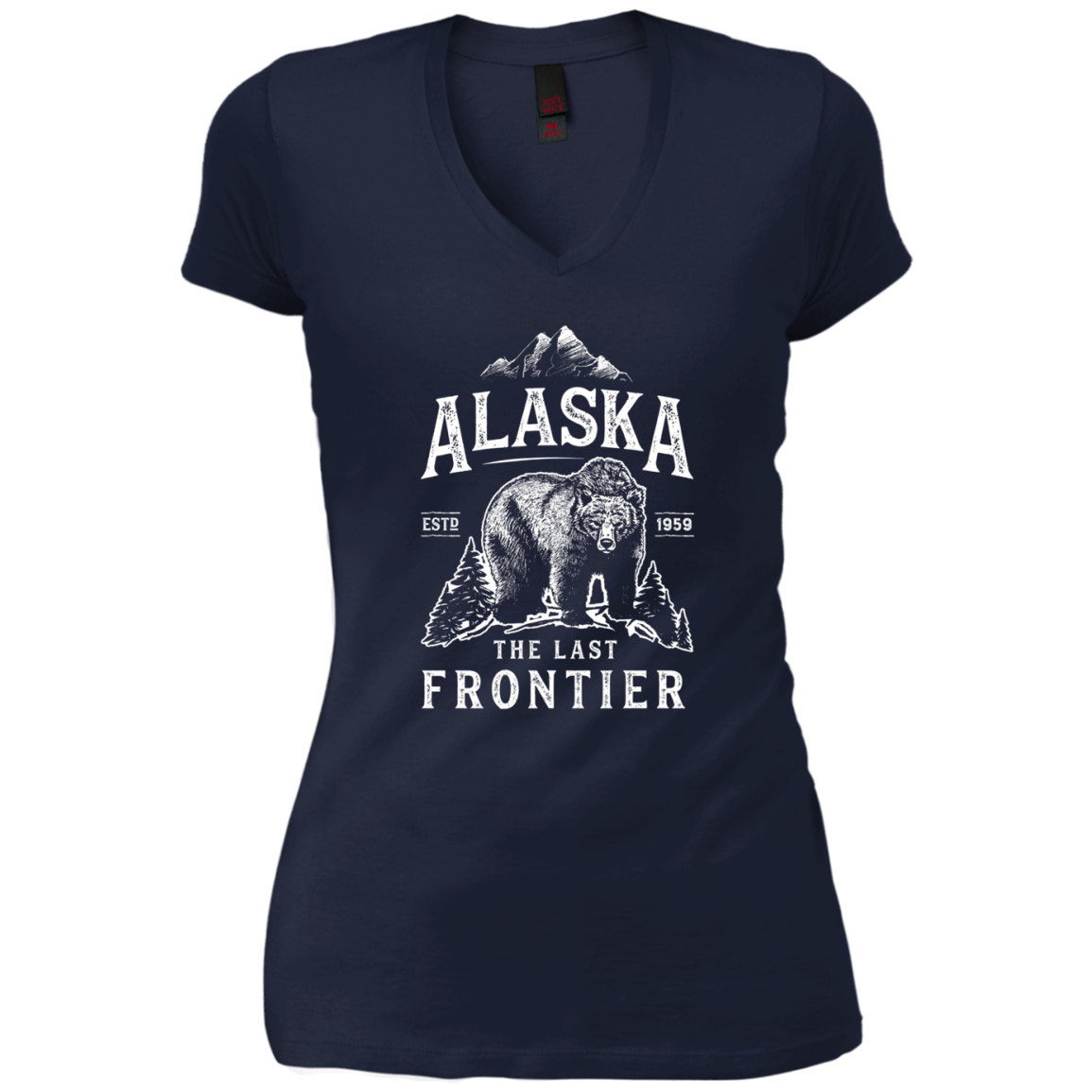 Alaska T Shirt The Last Frontier Bear Home Men Women Gifts