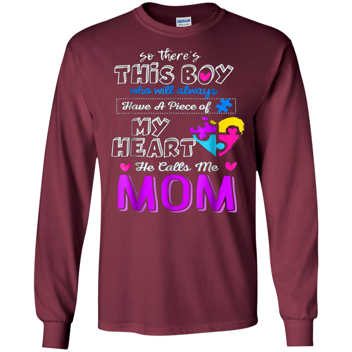 Autism Awareness Puzzle Mom Gift T Shirt