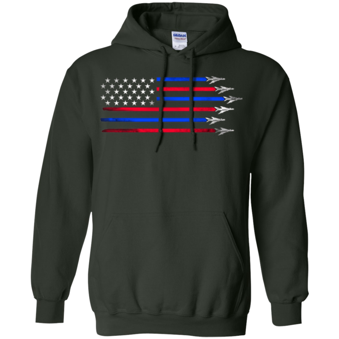 American Flag Independence Day T-Shirt for 4th of July