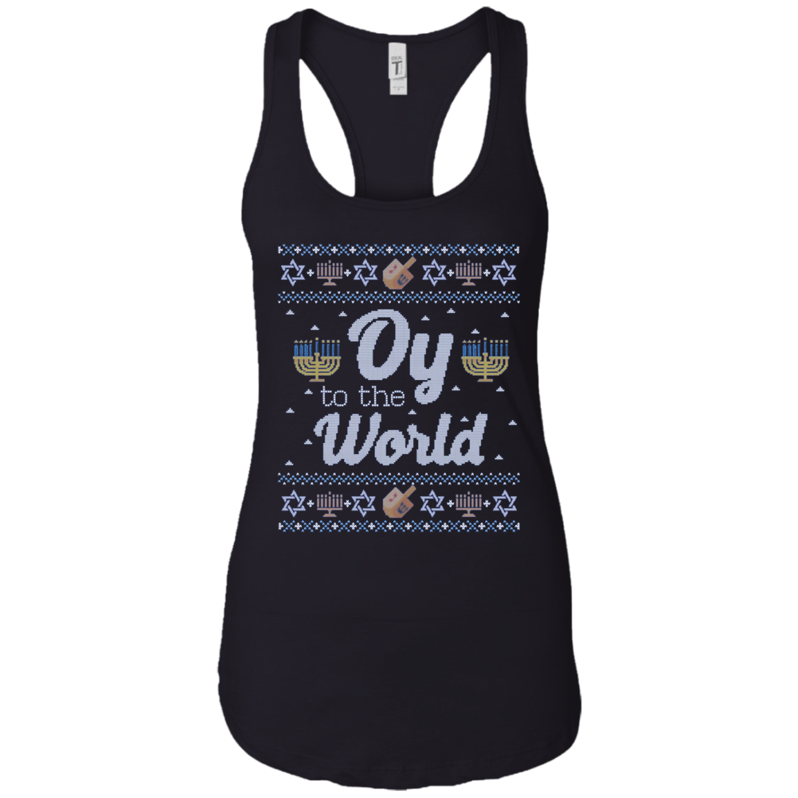 Funny Hanukkah Sweater Long Sleeve Shirt, Oy to the World