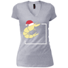 Image of Christmas Shrimp T-Shirt - Shrimp With Santa Hat Tee