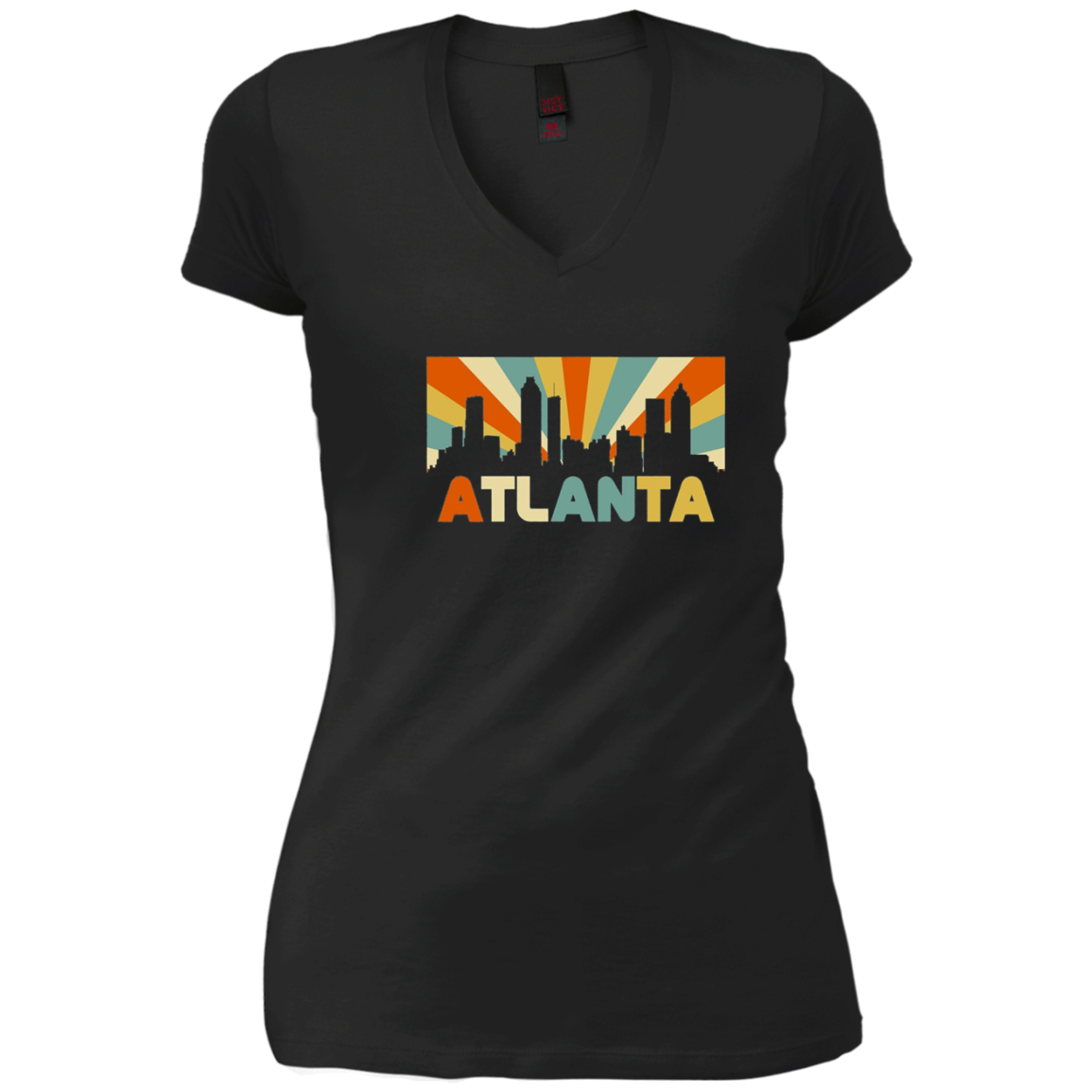 Atlanta City Retro Vintage T-Shirt Atlanta Disco 70s Georgia