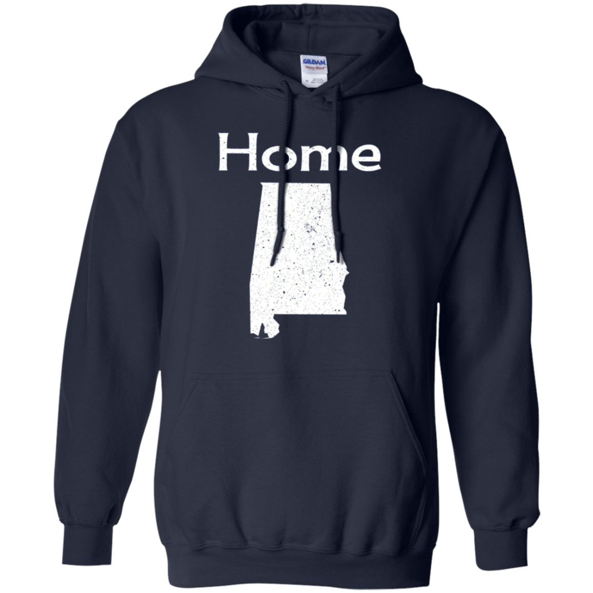 Alabama Distressed Home State long sleeve t-shirt