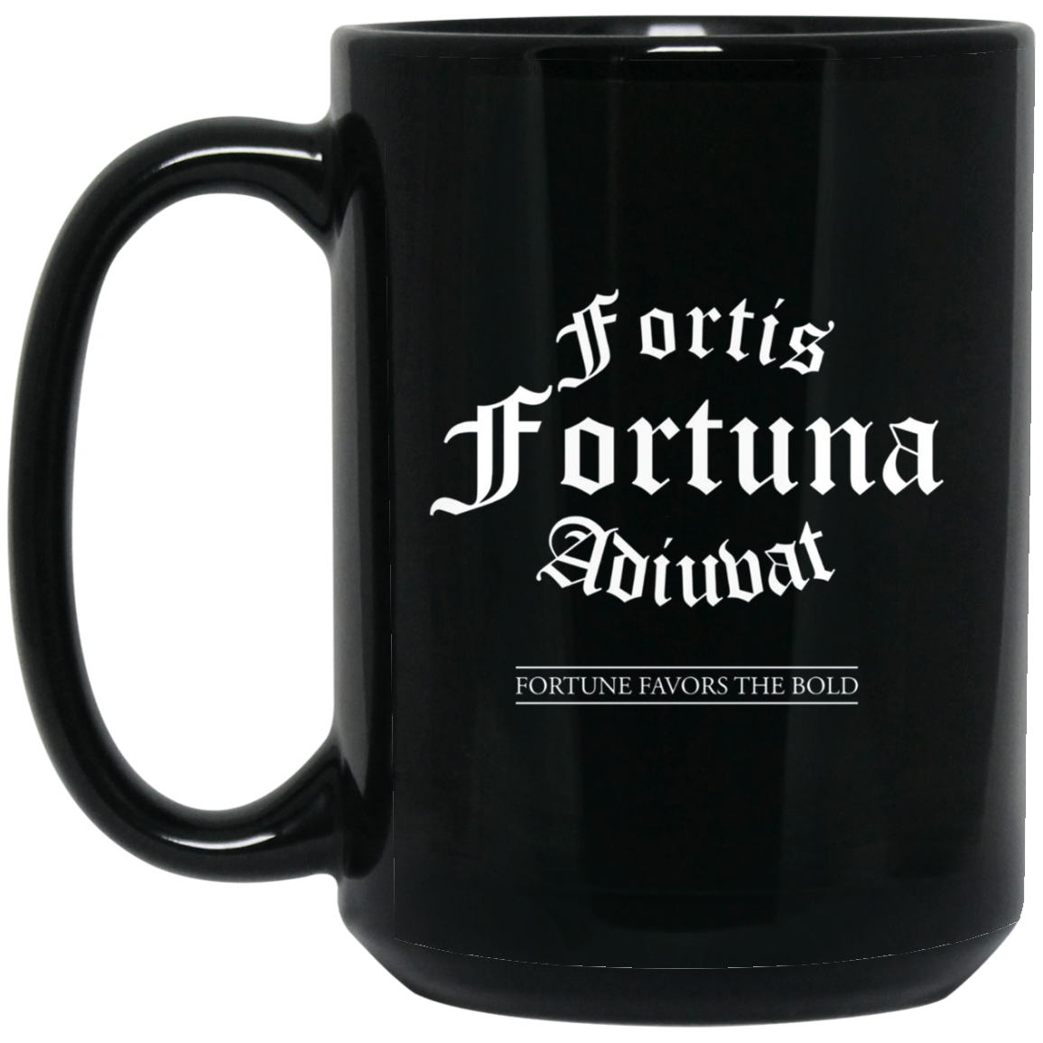 "Fortis Fortuna Adiuvat" Latin Quote T-Shirt