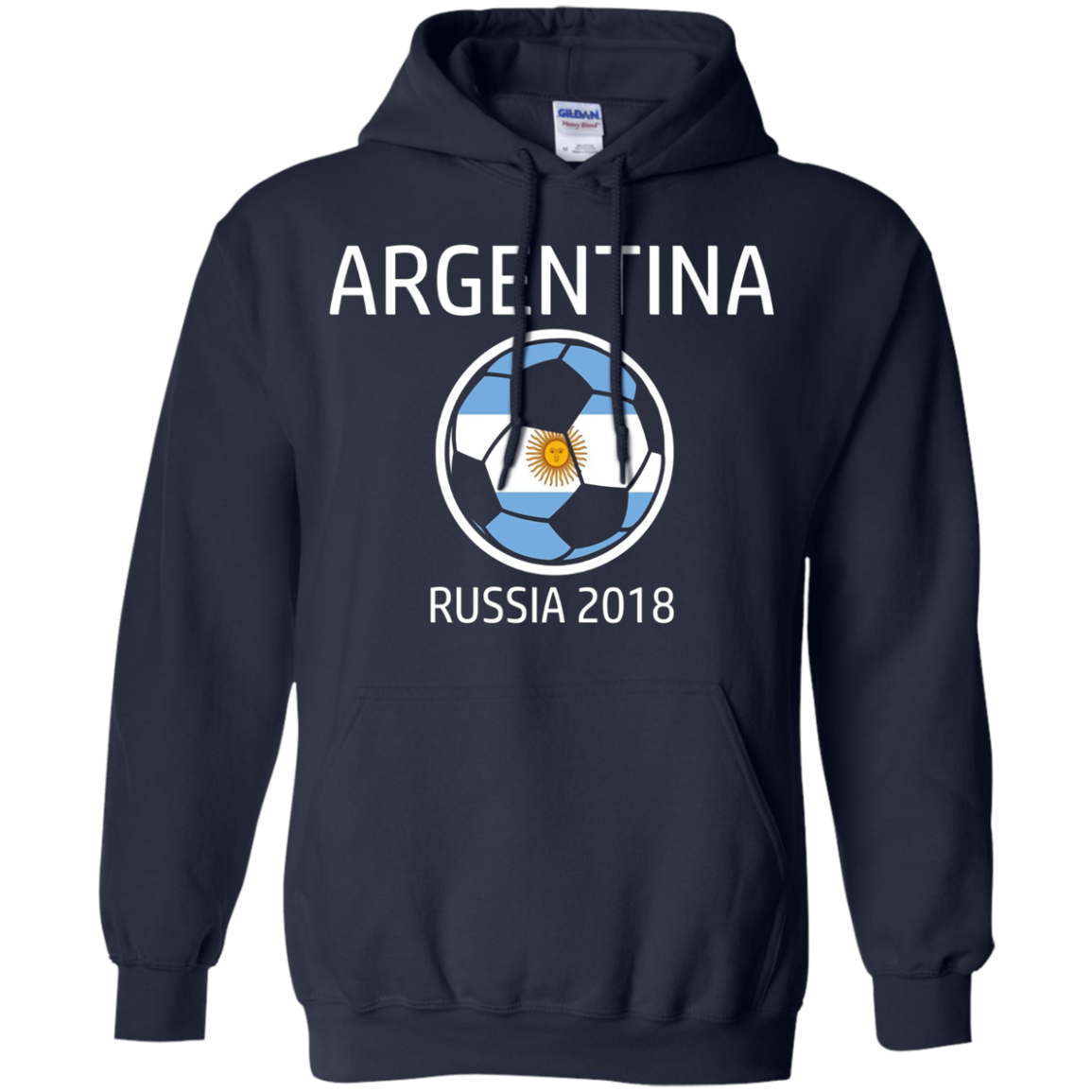 Argentina Soccer Team 2018 Long Sleeve Football T Shirt