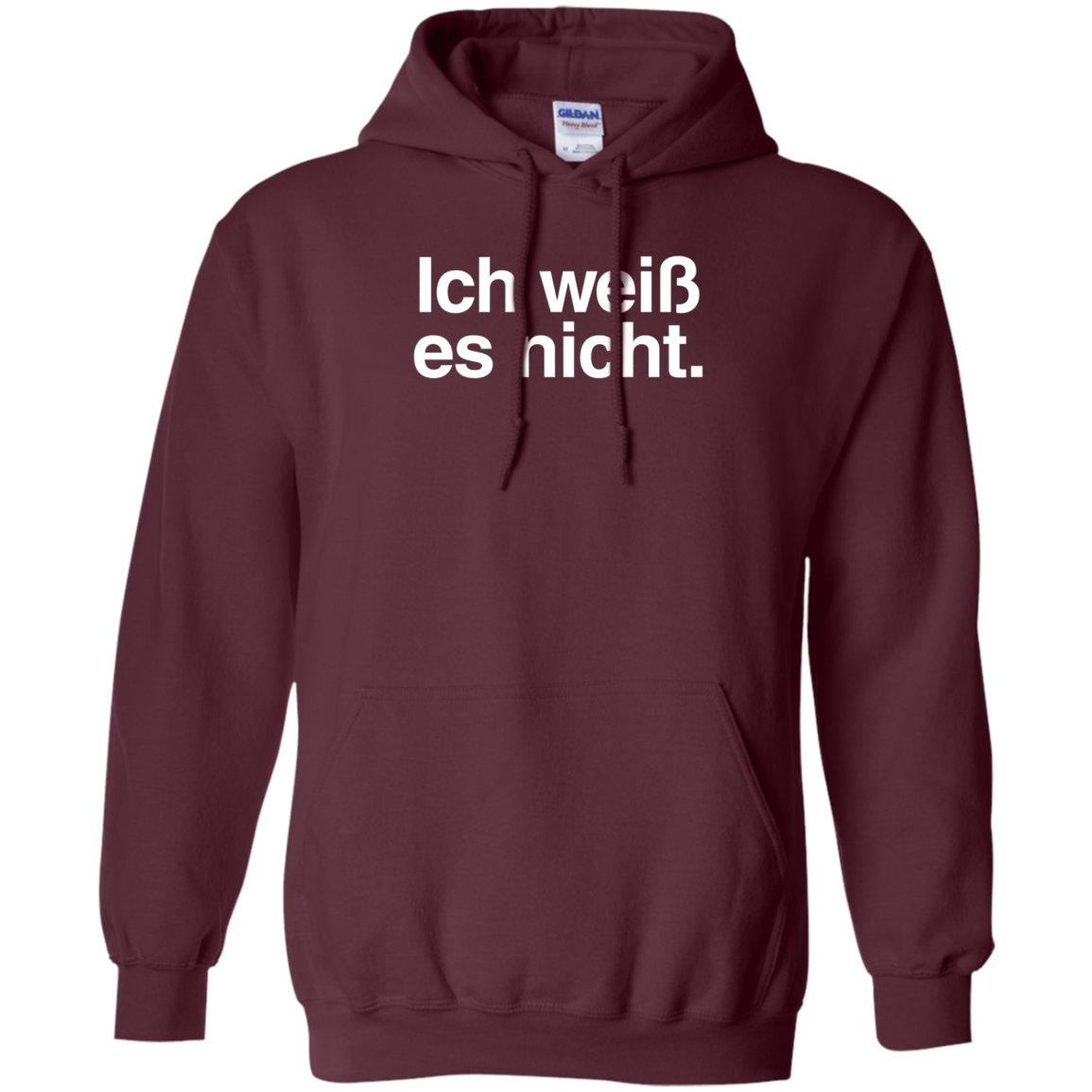 "Ich Weiss Es Nicht" Funny German Teacher Student Shirt