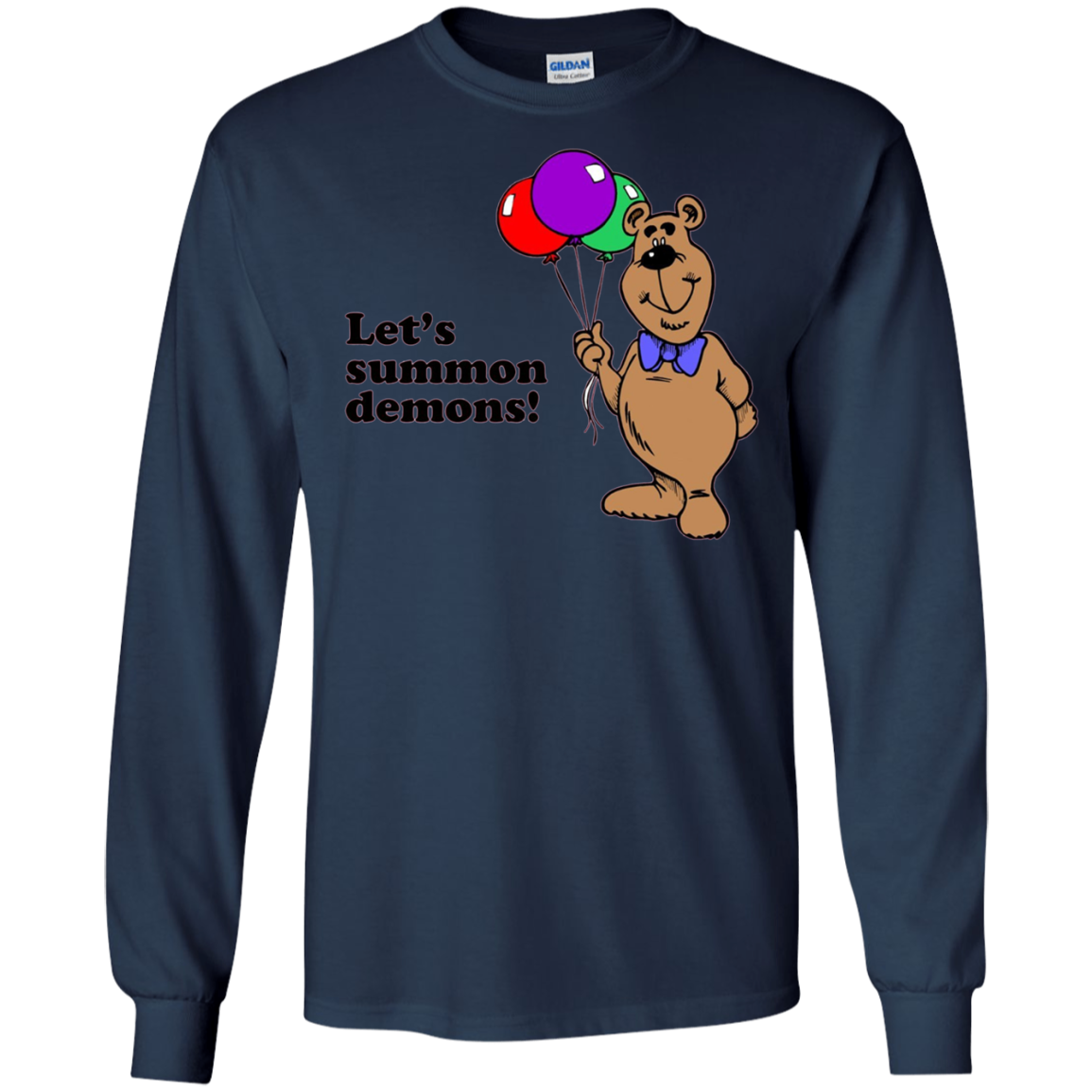 "Let's summon demons!" Funny Satanic T-shirt