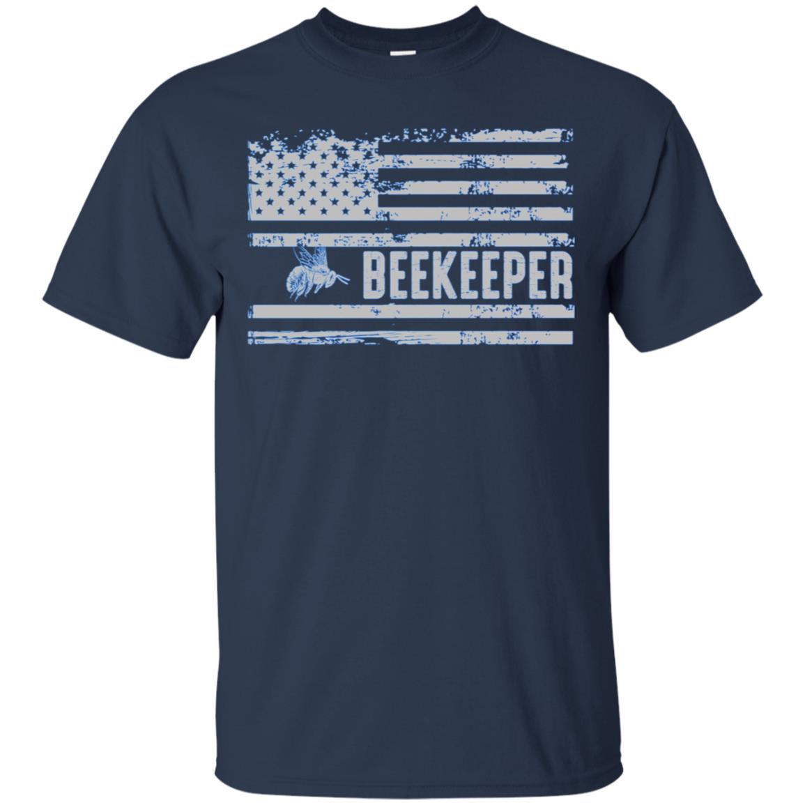 American Beekeeper United States Flag Gift T-Shirt