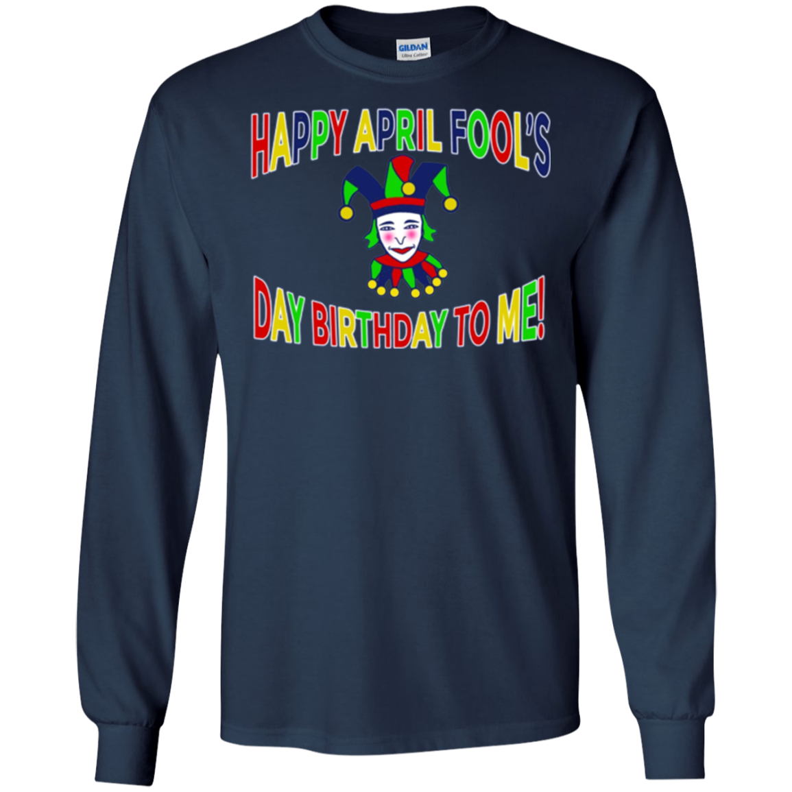 April Fool Birthday T-shirt with Joker