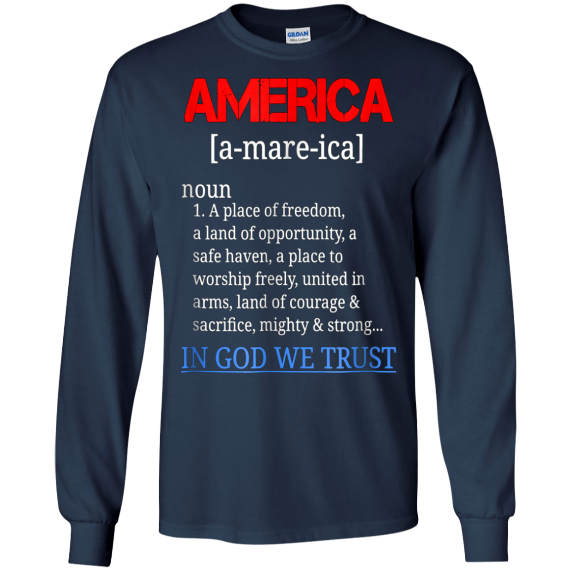 America Patriotic Independence Day Veterans Support T-shirt