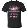 Image of American Grown With Norwegian Roots T-Shirt Norway Tee