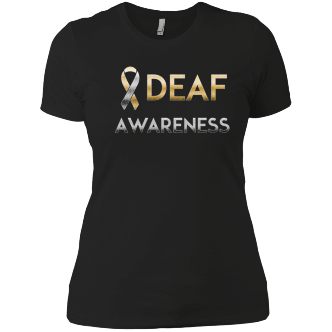 American sign language Deaf Awareness T shirt