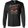 Image of Andrew's Garage funny gift t-shirt