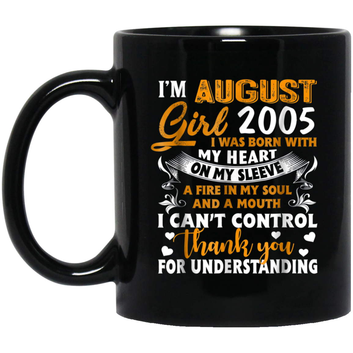 August 2005 Girl Gifts 13 Years Old 13th Birthday T-Shirt