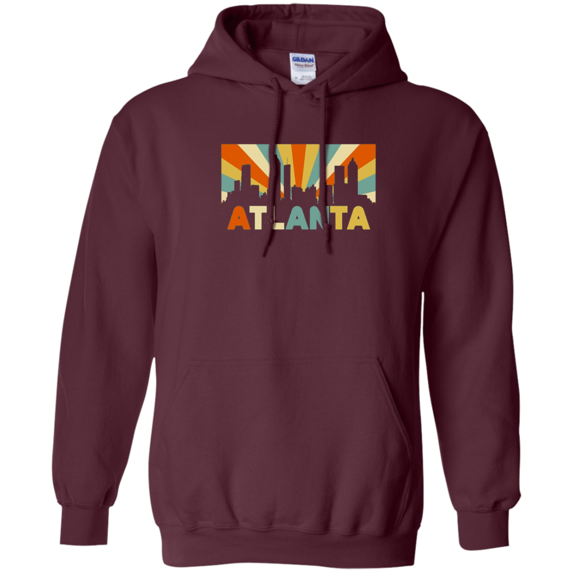 Atlanta City Retro Vintage T-Shirt Atlanta Disco 70s Georgia