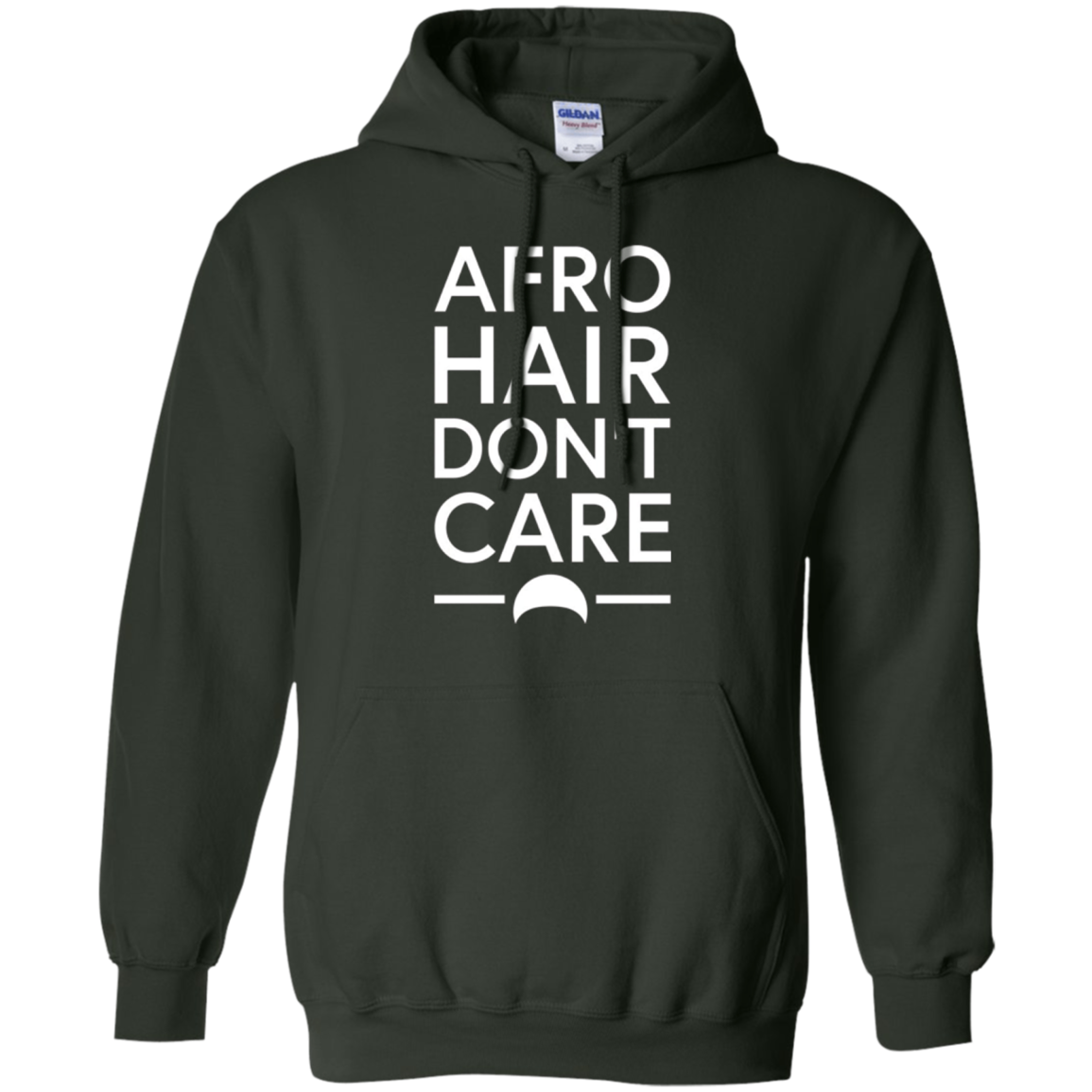 Afro Hair Don't Care Funny T-Shirt