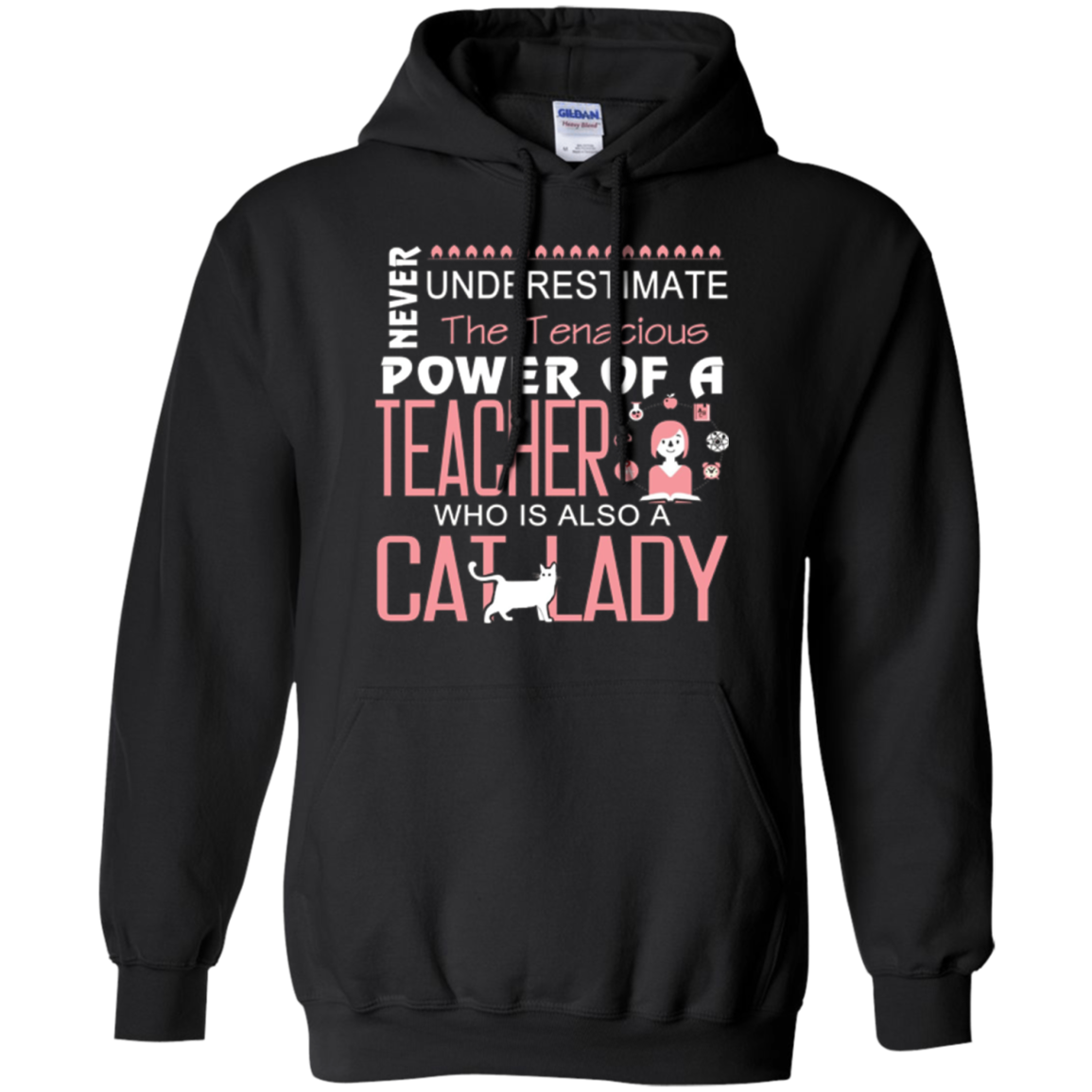 A Teacher Who Is Also A Cat Lady T Shirt, Cat T Shirt