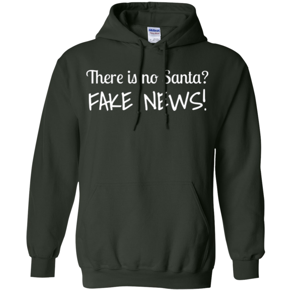 Santa Fake News T-Shirt Trump Joke Funny Christmas Gift