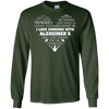 Image of Alzheimer awareness t-shirt for family member
