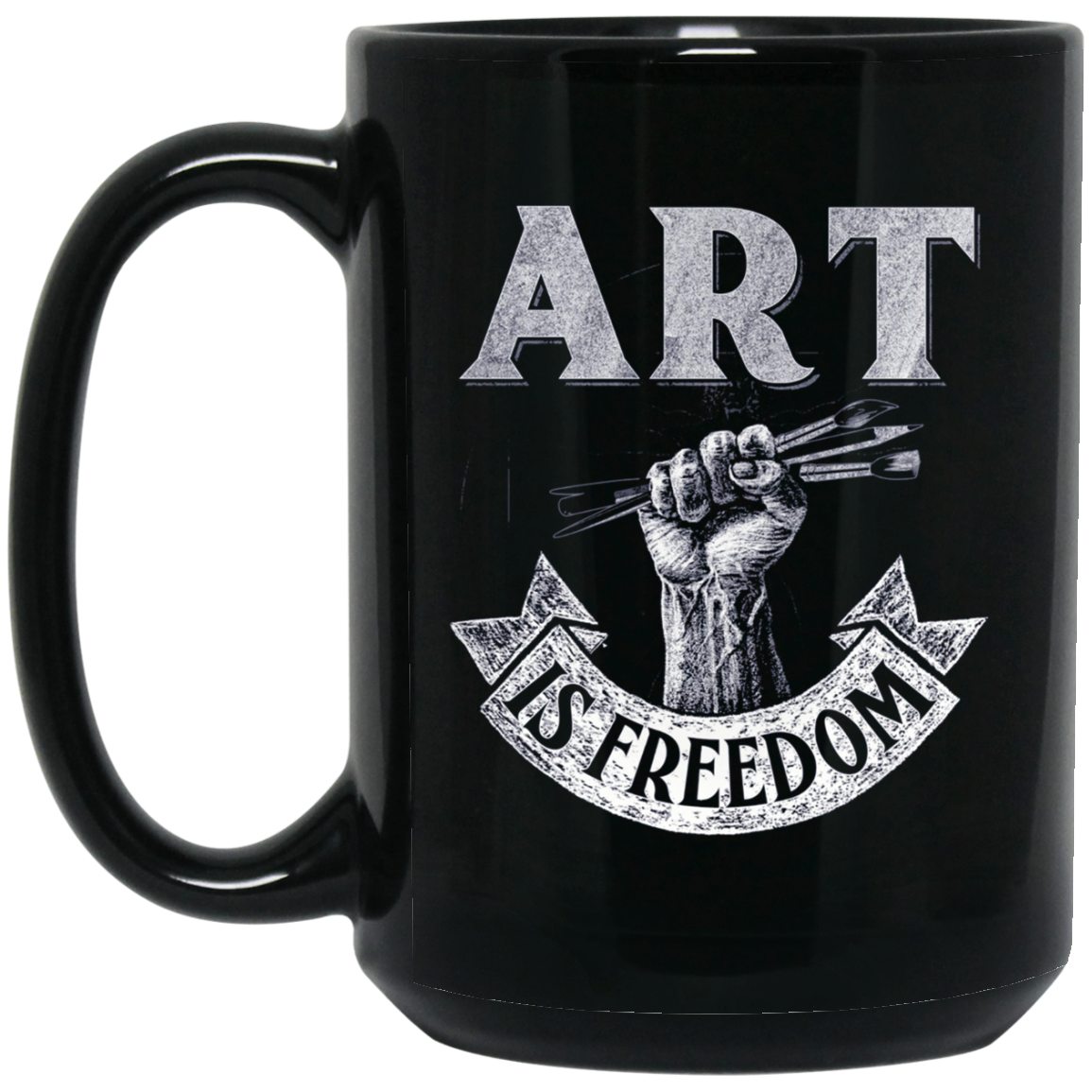 Art is Freedom great t shirt for artists who love to draw