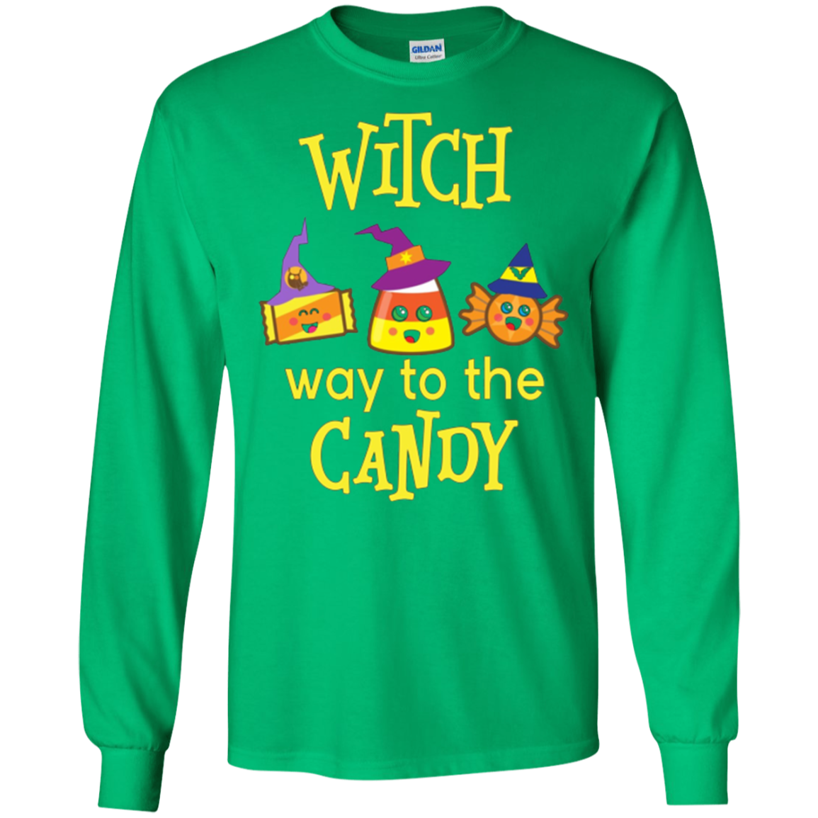 Comment on va pour les bonbons?Joli t - shirt d'Halloween.