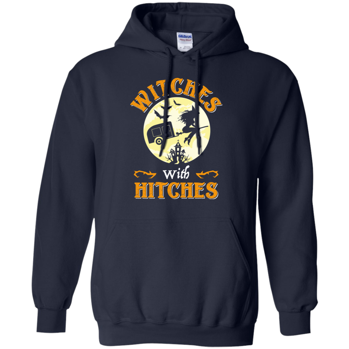 Witches With Hitches Funny Camping Halloween T-Shirt Gift