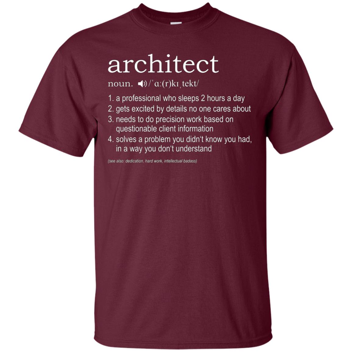 Architect Definition T-Shirt - funny TShirt for architects