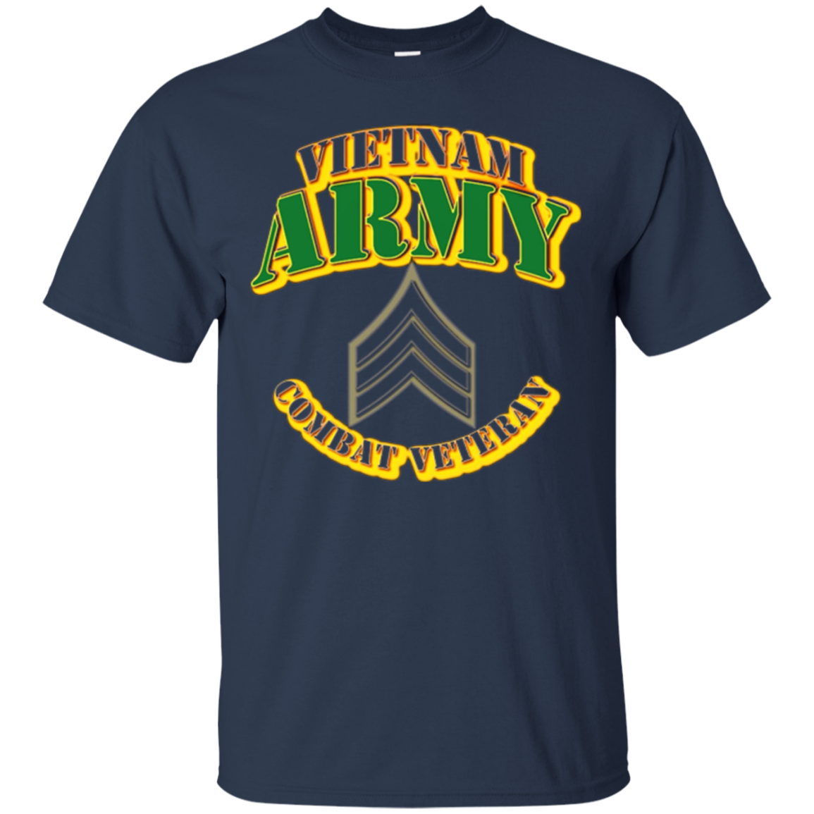 ARMÉE-SGT-T-Shirt, vétéran de la lutte au Vietnam