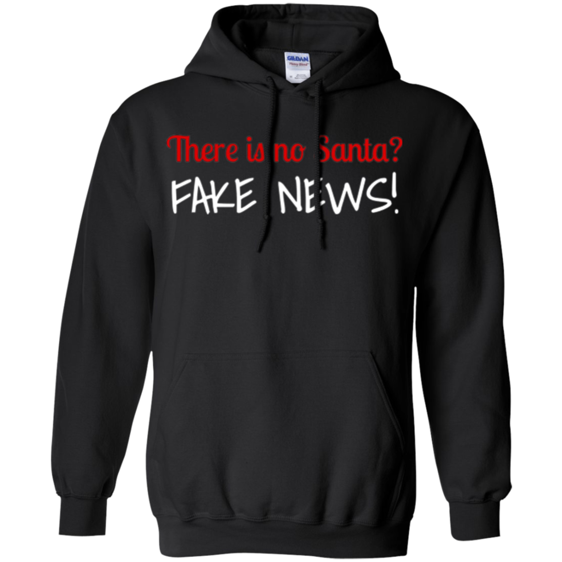 Santa Fake News T-Shirt Trump Joke Funny Christmas Gift