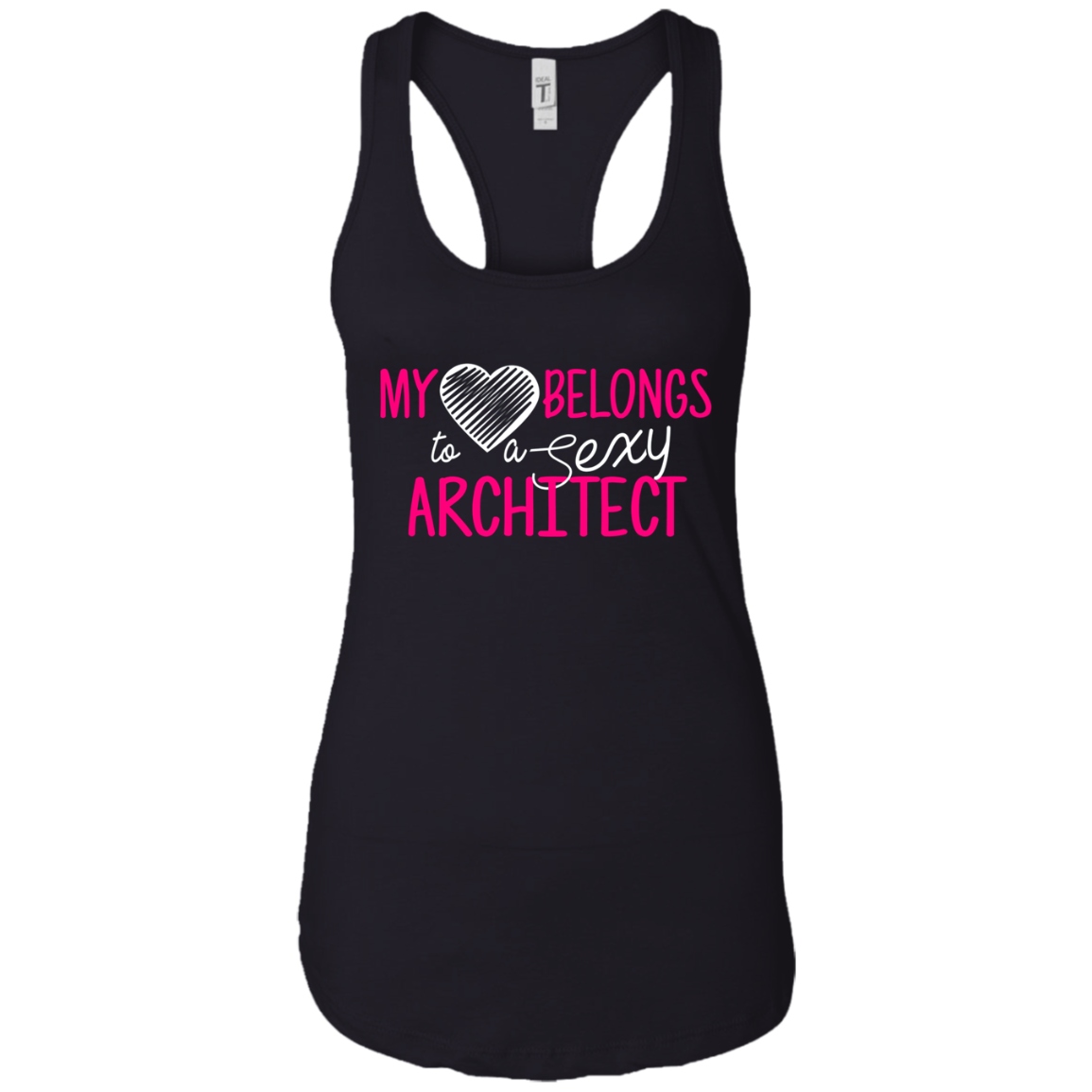 Architect Shirt My Heart Belongs Architects Wife Shirt