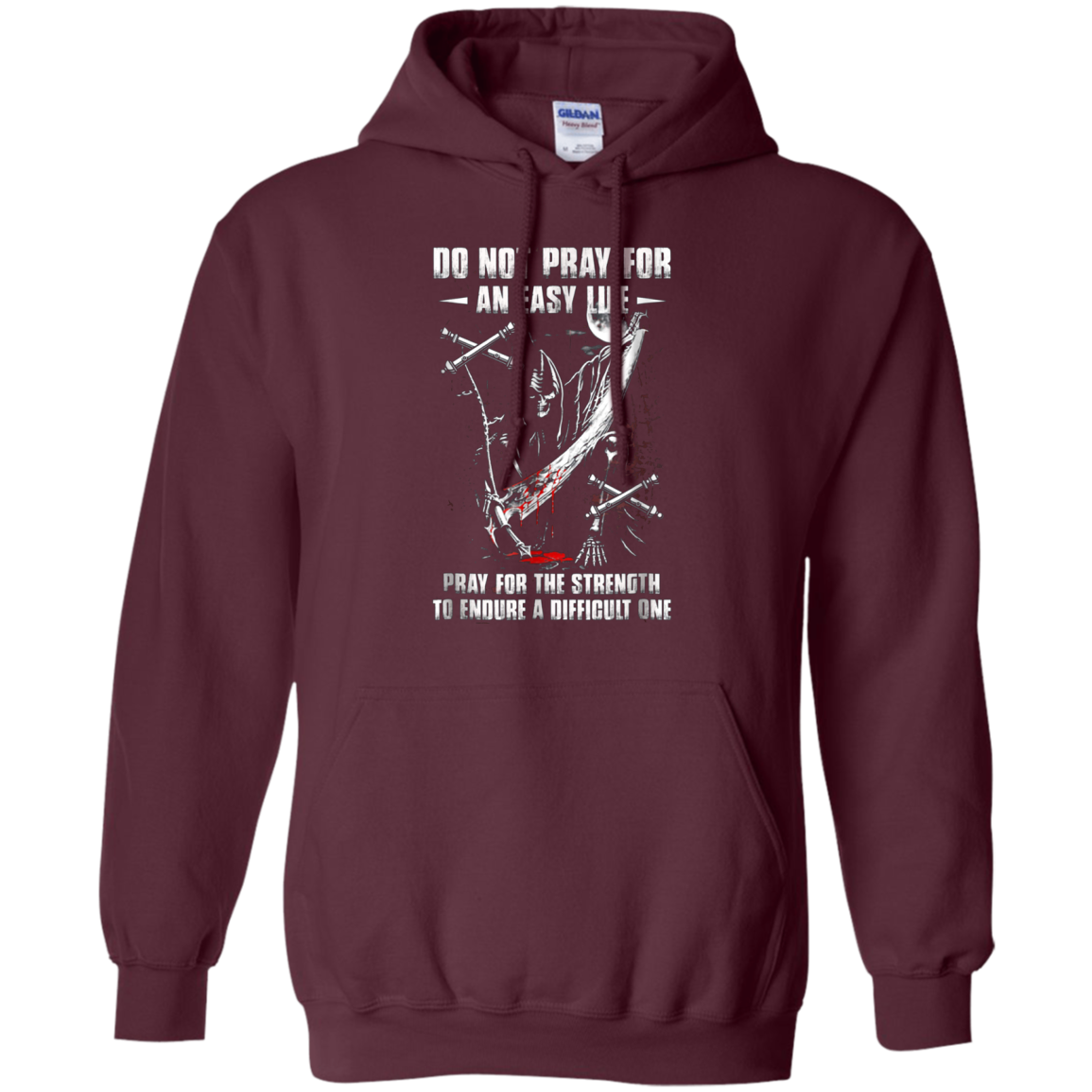 Artilleryman T-shirt , Do Not Pray For An Easy Life