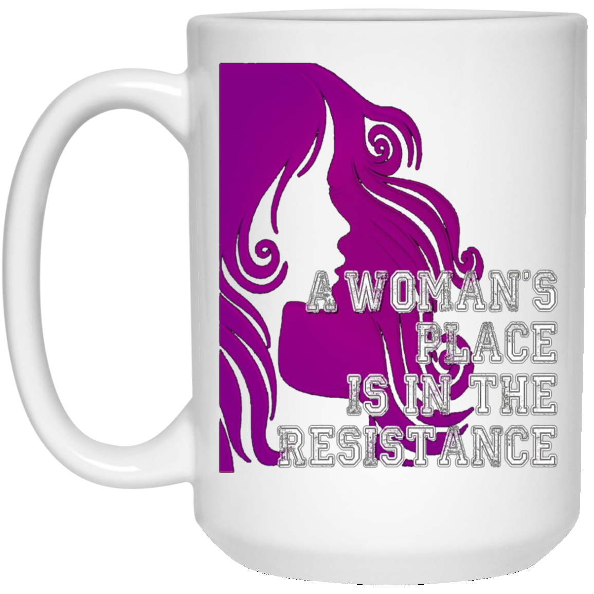 A Woman's Place Is In The Resistance Shirt Varsity Protest