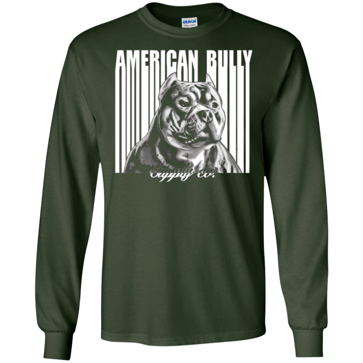 American Bully Lucky Luciano Barcode Pit Bull shirt