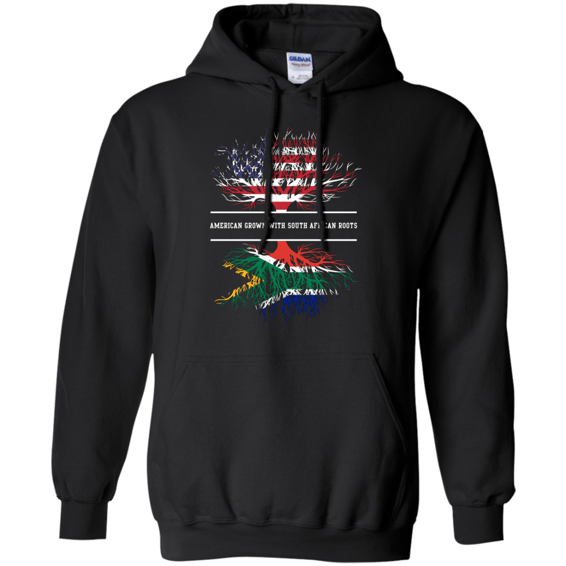 American Grown With South African Roots T-Shirt South Africa