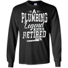 Image of A Plumbing Legend Has Retired T-Shirt Funny Gift Plumber